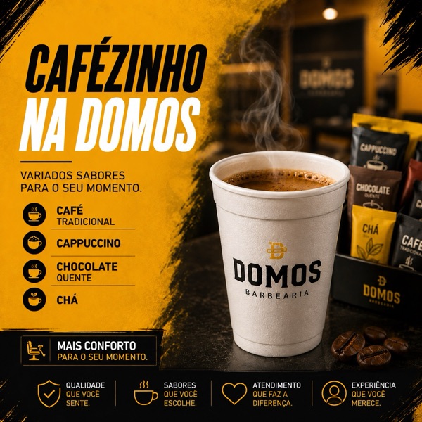 Cafeteria da Domos Barbearia